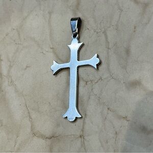Cross Pendant Stainless Steel